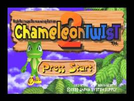 Chameleon Twist 2 Title Screen